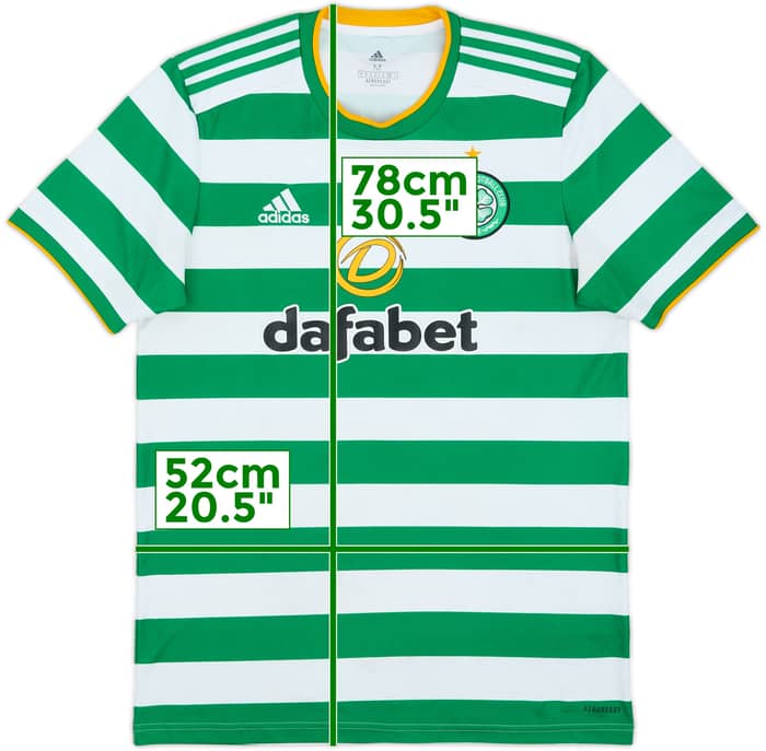 2020-21 Celtic Camiseta Local - 6/10 - (M)