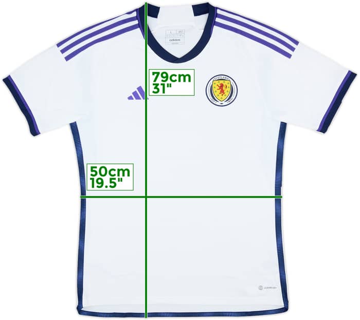 2022-23 Scotland Away Shirt - 10/10 - (L)