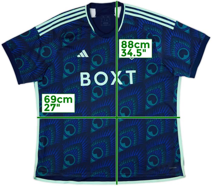 2023-24 Leeds United Away Shirt - 8/10 - (3XL)