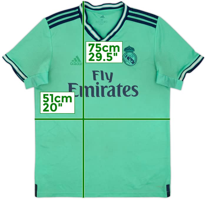2019-20 Real Madrid Third Shirt - 4/10 - (M)