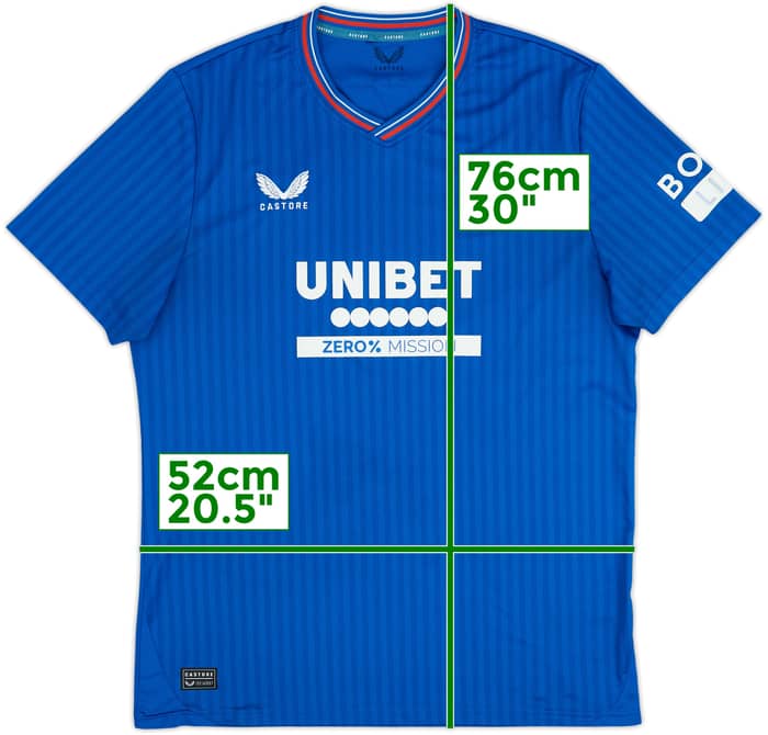 2023-24 Rangers Home Shirt - 5/10 - (L)
