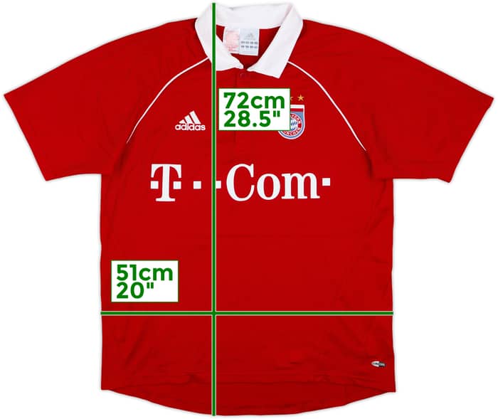 2005-06 Bayern Munich Home Shirt Demichelis #6 - 4/10 - (XL.Boys)