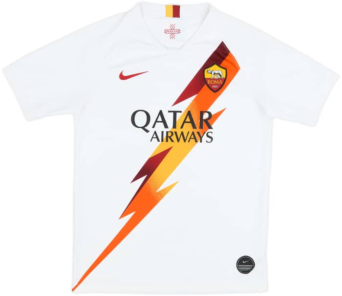 2019-20 Roma Away Shirt - 8/10 - (L.Boys)