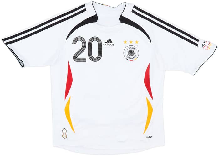 2005-07 Germany Home Shirt Podolski #20 - 6/10 - (M.Boys)
