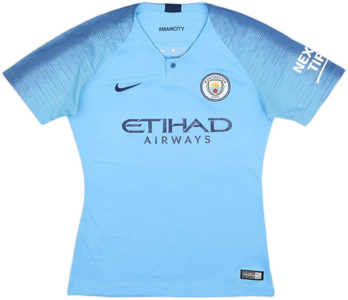 2018-19 Manchester City Home Shirt - 8/10 - (Women's S)