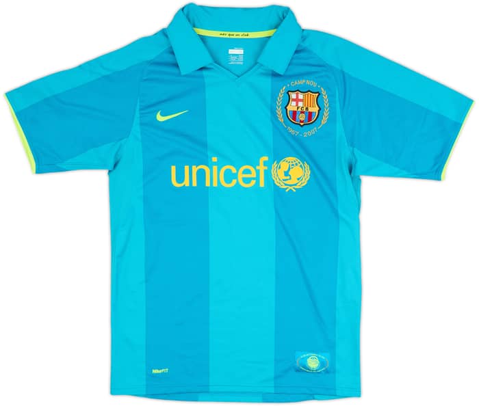 2007-09 Barcelona Away Shirt Ronaldinho #10 - 8/10 - (S)