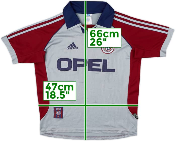 1998-99 Bayern Munich CL Shirt - 6/10 - (L.Boys)