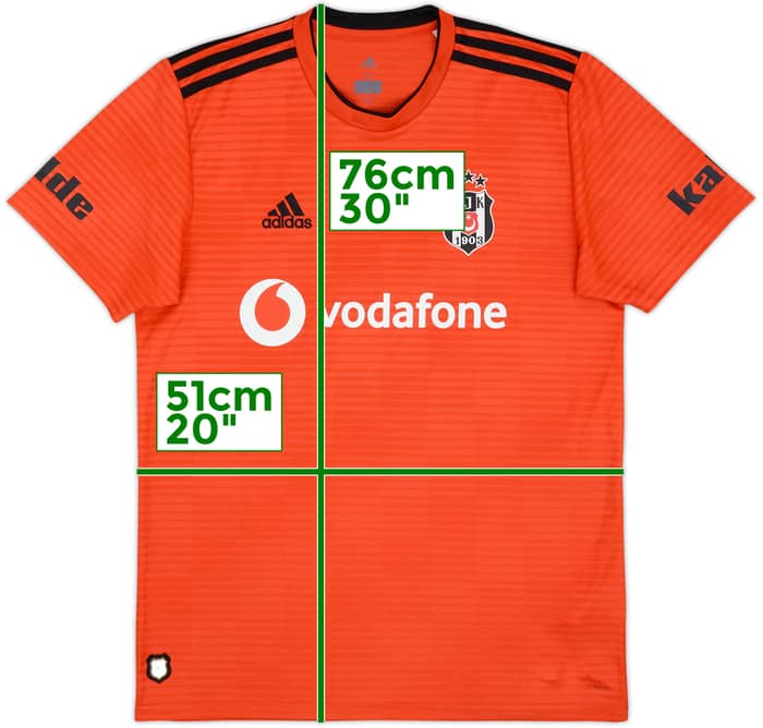 2018-19 Besiktas Third Shirt Coach - 10/10 - (M)