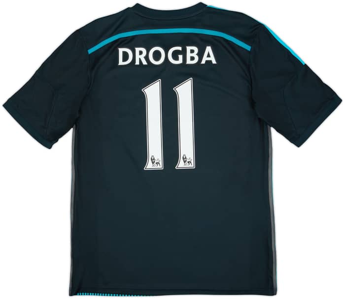 2014-15 Chelsea Third Shirt Drogba #11 - 9/10 - (L)