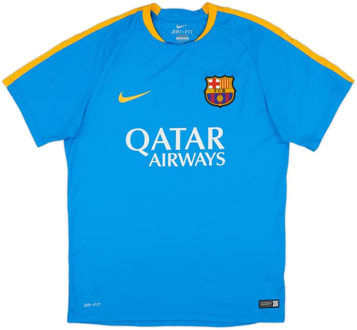 2015-16 Barcelona Nike Training Shirt - 8/10 - (L)
