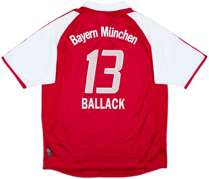 2003-04 Bayern Munich Home Shirt Ballack #13 - 7/10 - (XL.Boys)