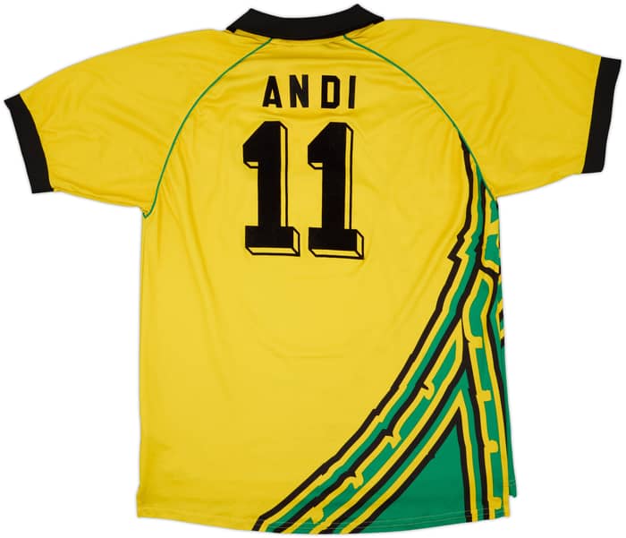 1998-00 Jamaica Home Shirt Andi #11 - 9/10 - (XL)