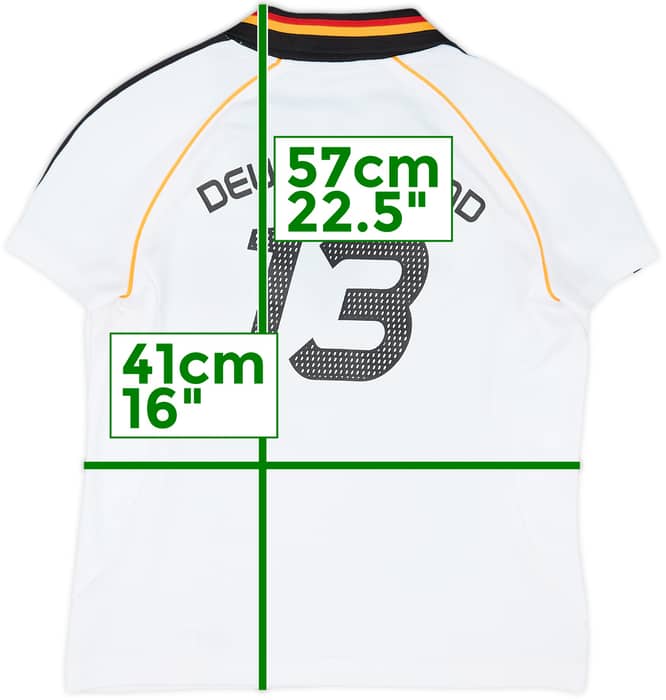 2004-05 Germany Home Shirt #13 - 6/10 - (Women's M)