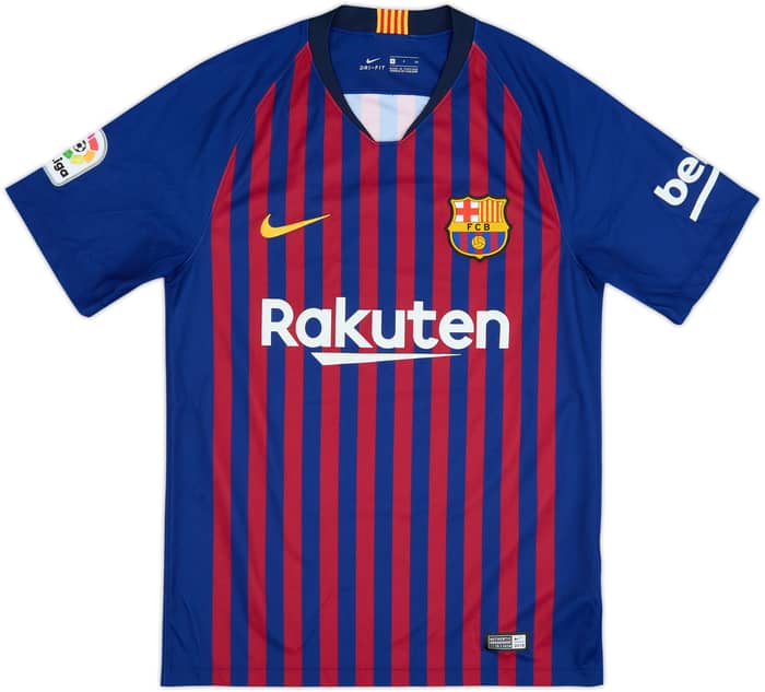 2018-19 Barcelona Local Camiseta Messi #10 - 8/10 - (S)