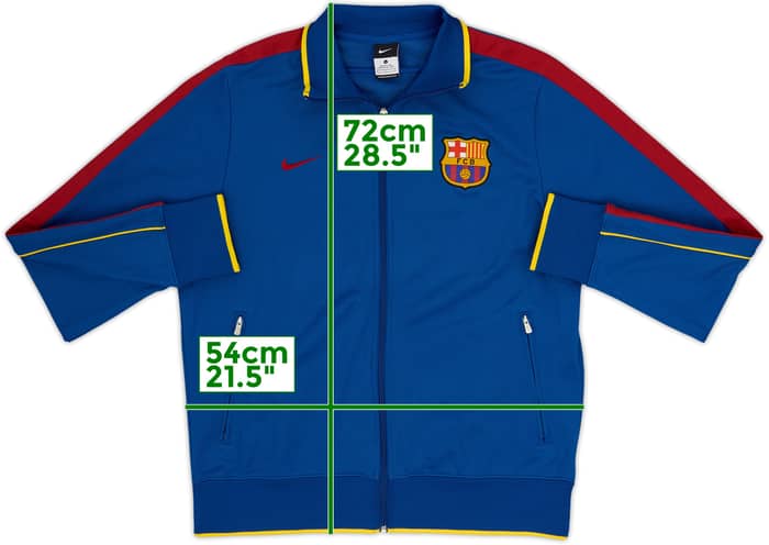 2011-12 Barcelona Nike Track Jacket - 8/10 - (L)