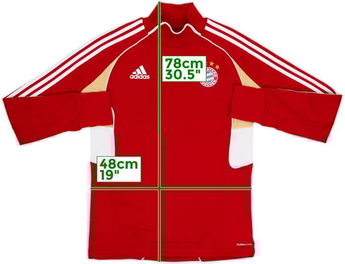 2012-13 Bayern Munich adidas Drill Top - 8/10 - (S)