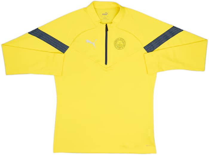 2022-23 Fenerbahce Puma 1/4 Zip Drill Top - 7/10 - (M)