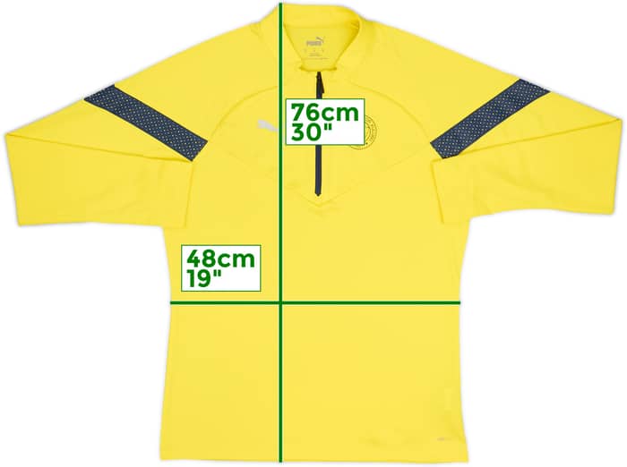 2022-23 Fenerbahce Puma 1/4 Zip Drill Top - 7/10 - (M)