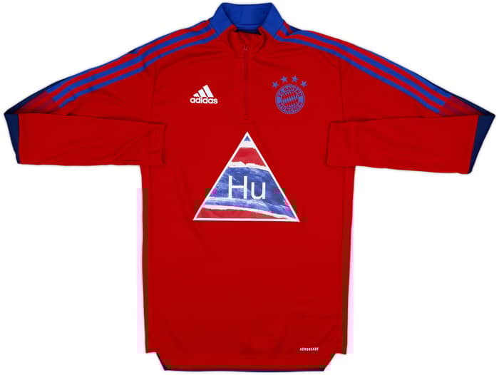 2020-21 Bayern Munich adidas x Humanrace 1/4 Zip Top de entrenamiento - 8/10 - (XS)