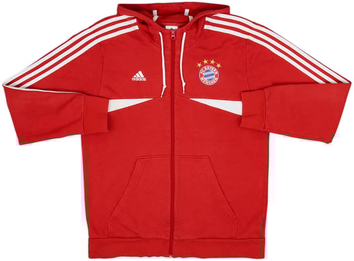 2013-14 Bayern Munich adidas Hooded Track Jacket - 7/10 - (L)