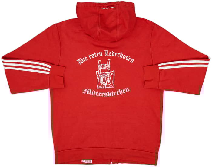 2013-14 Bayern Munich adidas Hooded Track Jacket - 7/10 - (L)