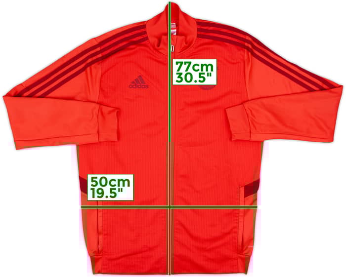 2019-20 Bayern Munich adidas Track Jacket - 6/10 - (M)