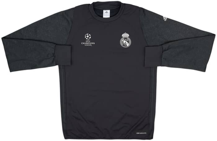 2016-17 Real Madrid adidas CL Sweat Top - 9/10 - (S)