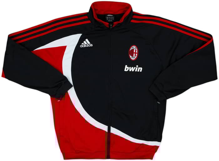 2007-08 AC Milan adidas Track Jacket - 7/10 - (L)