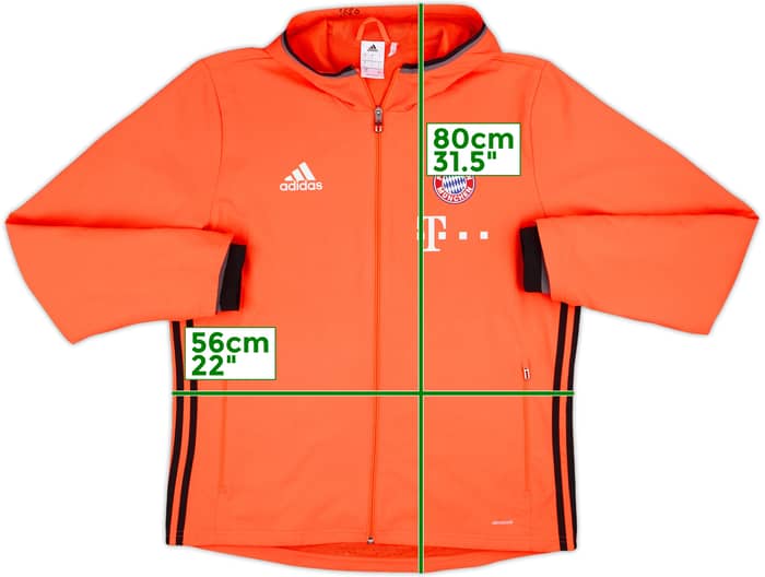 2016-17 Bayern Munich adidas Track Jacket - 7/10 - (L)