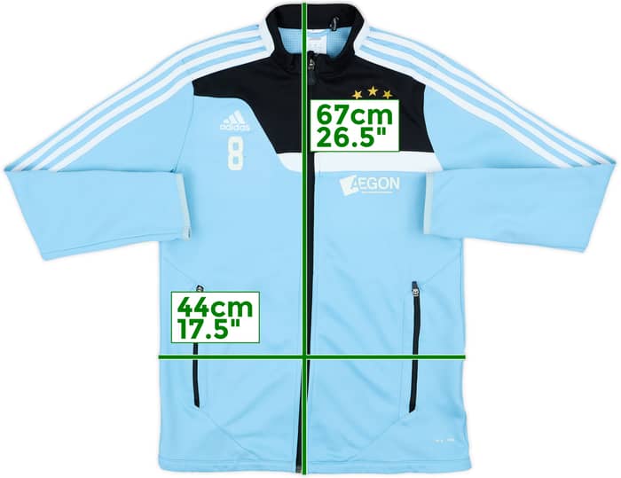 Chaqueta de chándal adidas del Ajax 2011-12 #8 - 7/10 - (M.Niños)