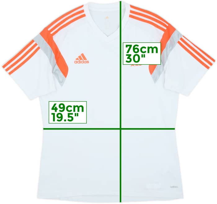 2014 Flamengo adidas Training Shirt - 9/10 - (L)