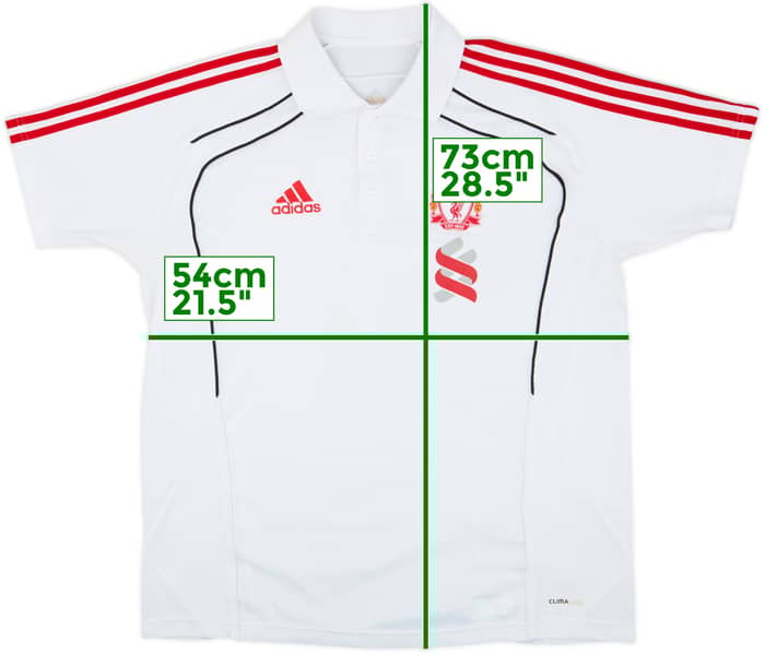 2010-11 Liverpool adidas Polo Shirt - 5/10 - (L)