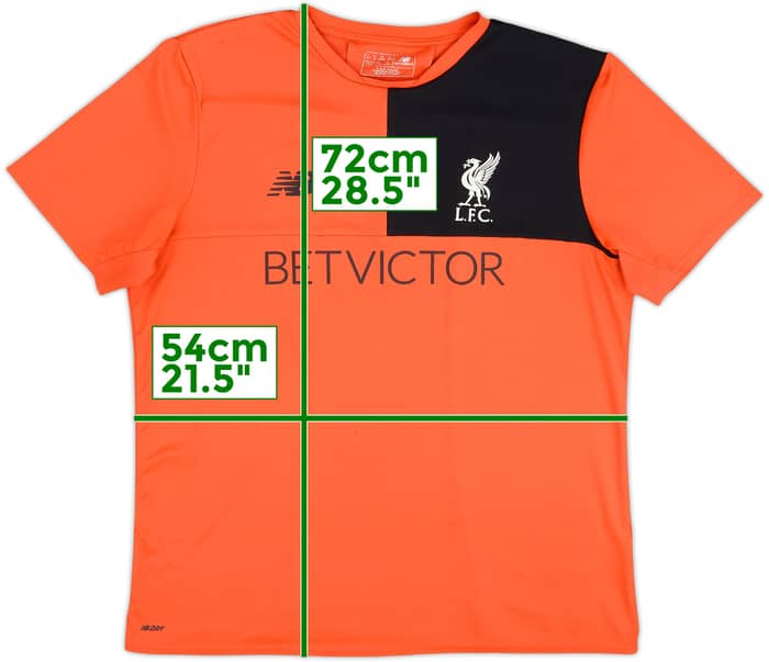 2016-17 Liverpool New Balance Training Shirt - 6/10 - (XL)