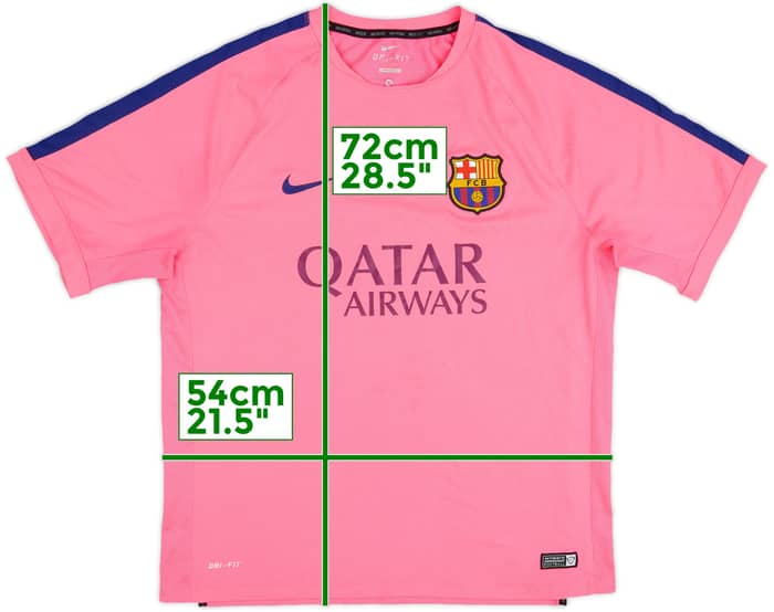 2014-15 Barcelona Nike Training Shirt - 6/10 - (XL)