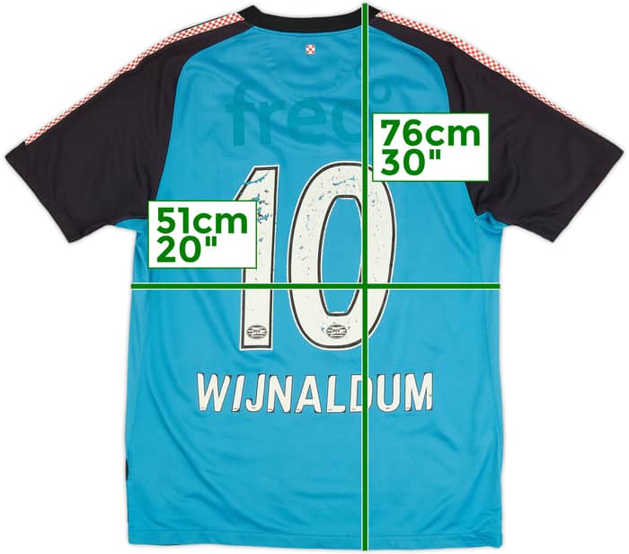 2011-13 PSV Away Shirt Wijnaldum #10 - 4/10 - (M)
