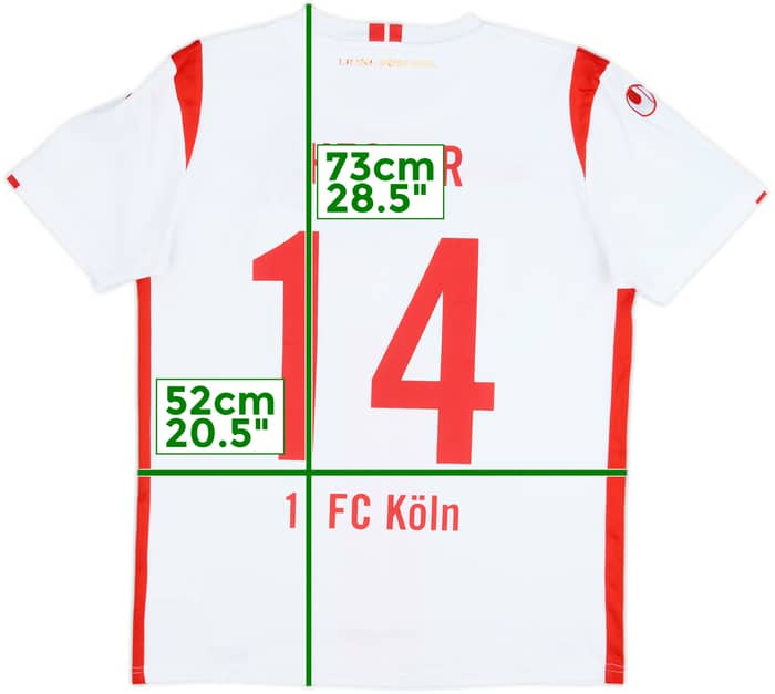 2020-21 FC Koln Home Shirt Hector #14 - 5/10 - (L)