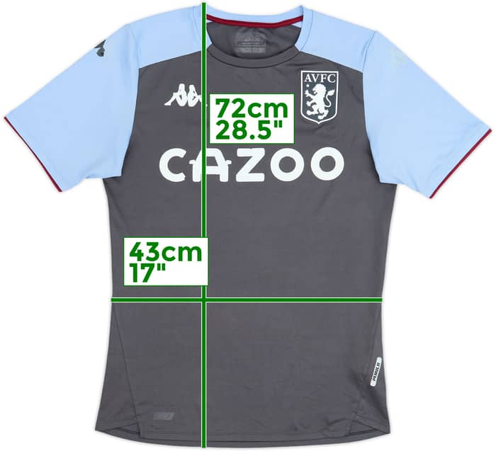 2020-21 Aston Villa Kappa Training Shirt - 4/10 - (M)