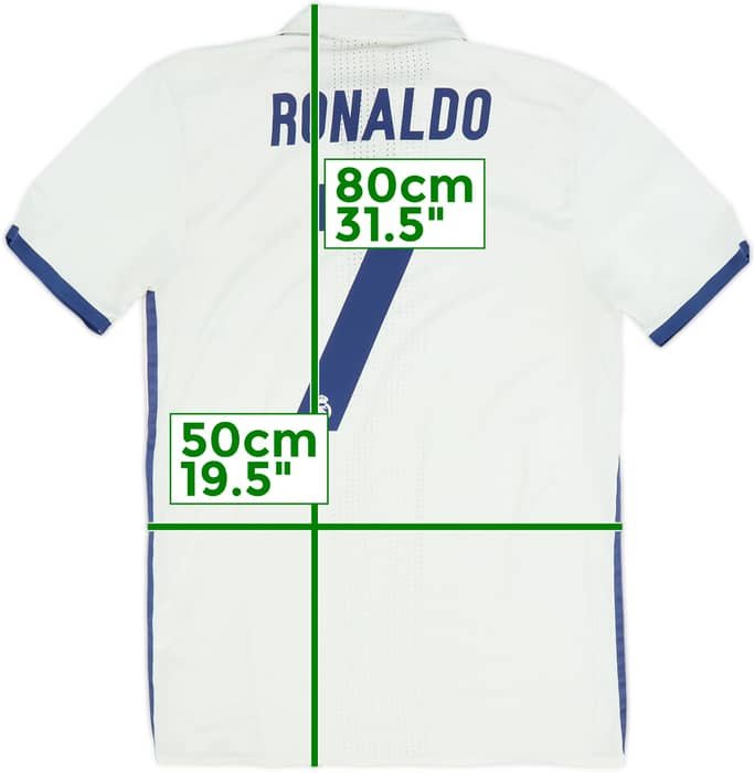 2016-17 Real Madrid Player Issue Home Shirt Ronaldo #7 - 4/10 - (L)
