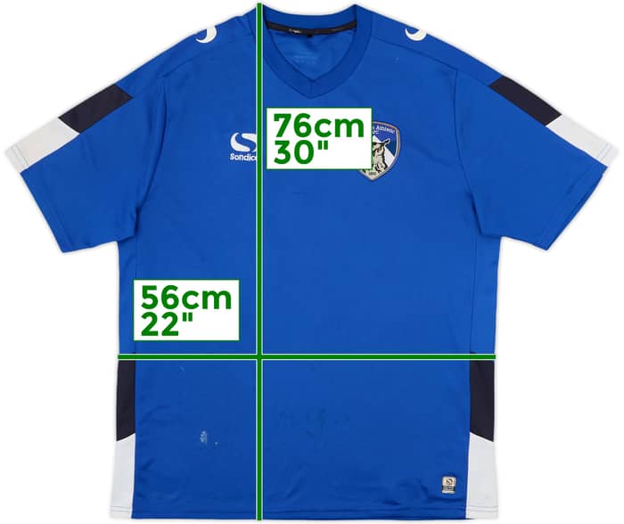 2014-15 Oldham Athletic Sondico Training Shirt - 5/10 - (L)