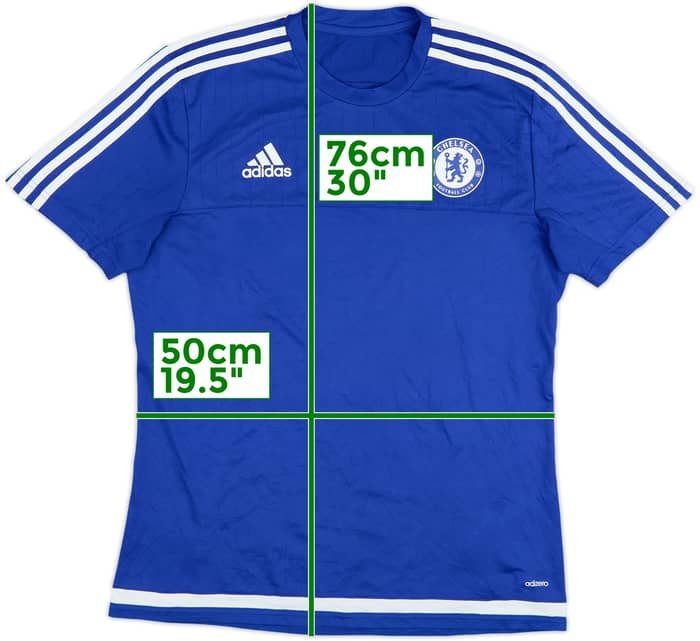 2016-17 Chelsea adizero Training Shirt - 8/10 - (L)