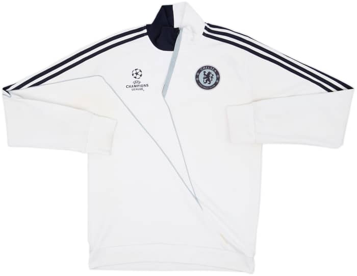 2009-10 Chelsea adidas CL 1/4 Zip Training Top - 7/10 - (M/L)