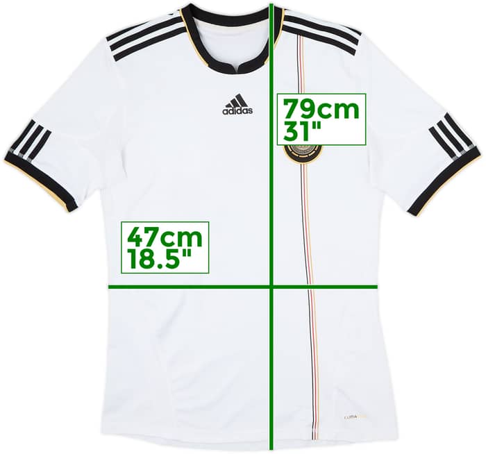 2010-11 Germany Home Shirt - 5/10 - (XL)
