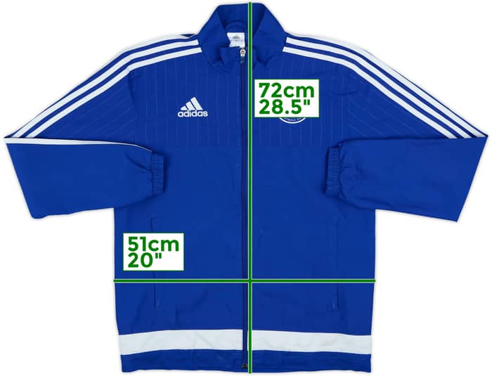 2015-16 Chelsea adidas Track Jacket - 7/10 - (S)