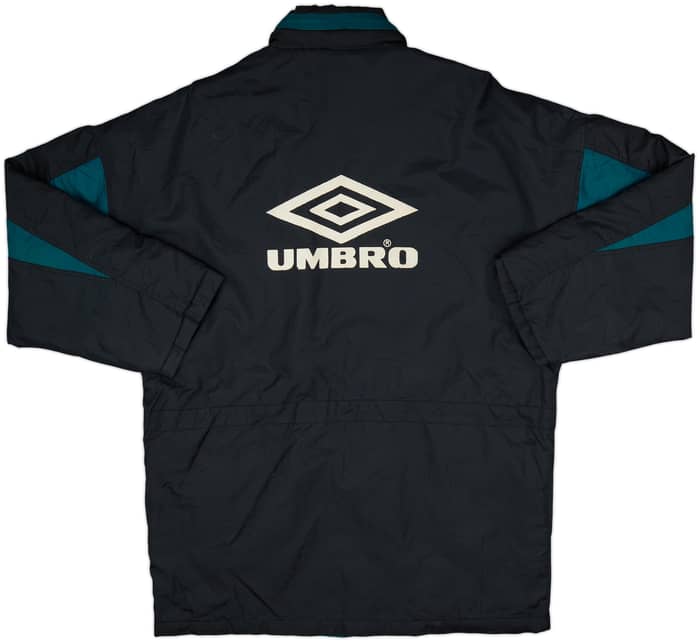 1995-96 Celtic Umbro Padded Bench Coat - 8/10 - (L)