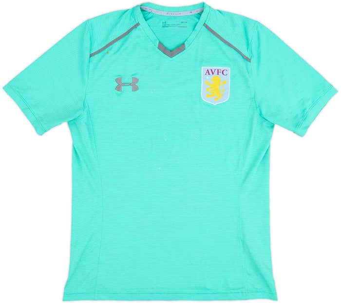 2017-18 Aston Villa Under Armour Training Shirt - 5/10 - (M)