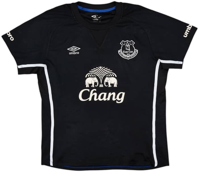 2014-15 Everton Away Shirt Baines #3 - 6/10 - (M)