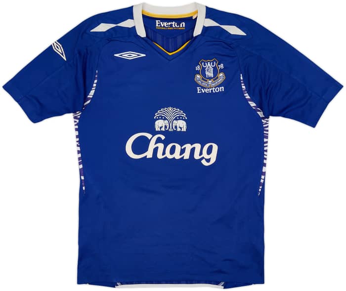 2007-08 Everton Home Shirt Cahill #17 - 6/10 - (S)