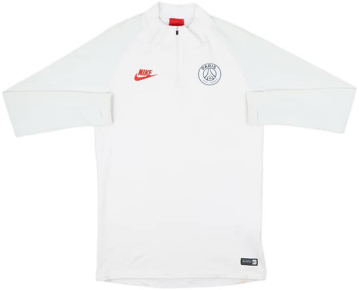 2019-20 Paris Saint-Germain Nike 1/4 Zip Drill Top - 6/10 - (S)