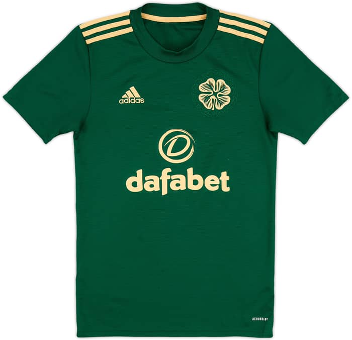 2021-22 Celtic Away Shirt - 8/10 - (XS)