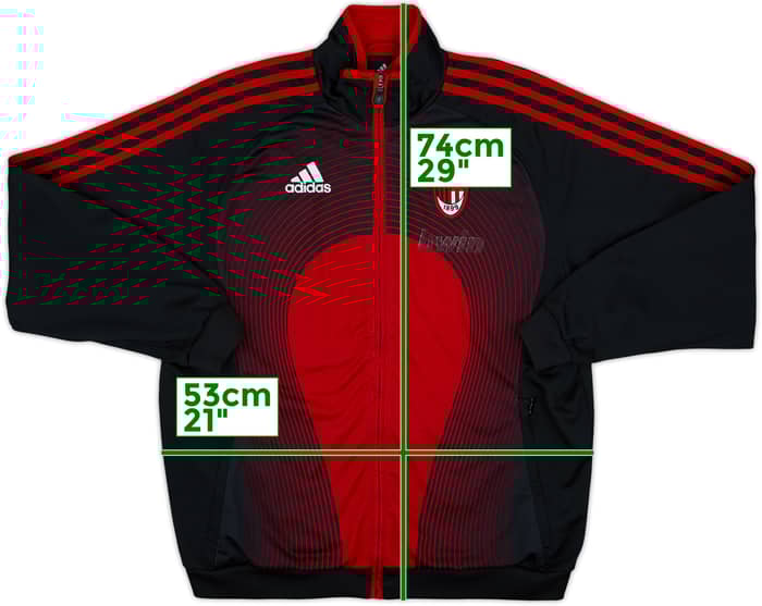 2006-07 AC Milan adidas Track Jacket - 4/10 - (M/L)